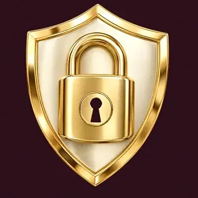 Shield with padlock — Spinobon