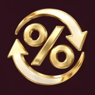 Percent cycle icon — Spinobon
