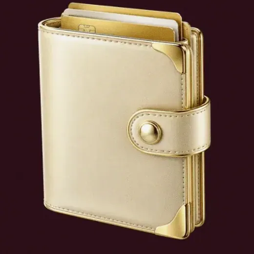 Leather wallet — Spinobon