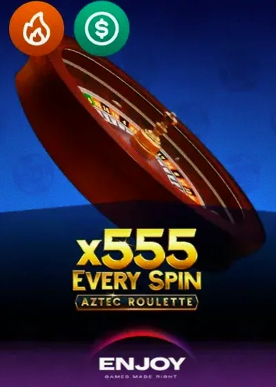Aztec Roulette x555 live game cover
