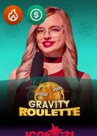 Gravity Roulette live game cover