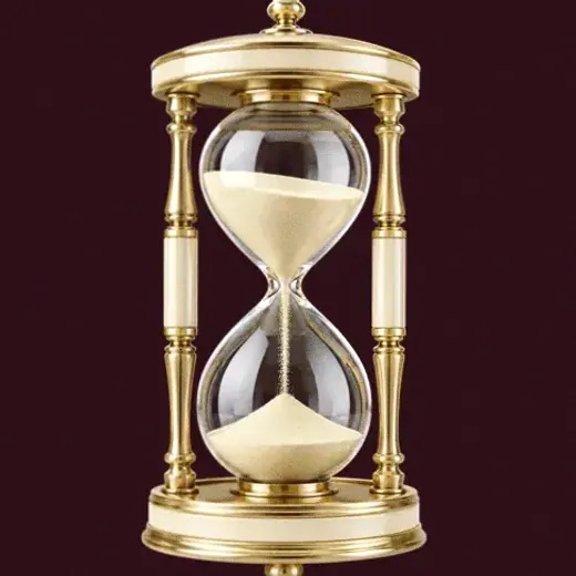 Ornate hourglass — Spinobon