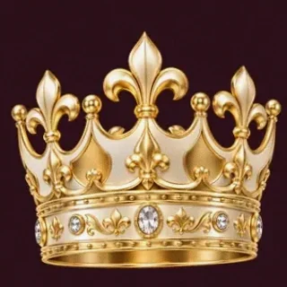 Ornate royal crown — Spinobon