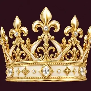 Jeweled royal crown — Spinobon