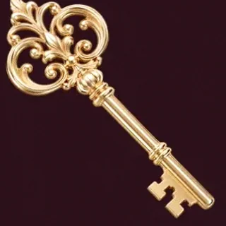 Ornate antique key — Spinobon