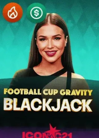 Football Cup Gravity Blackjack live game cover
