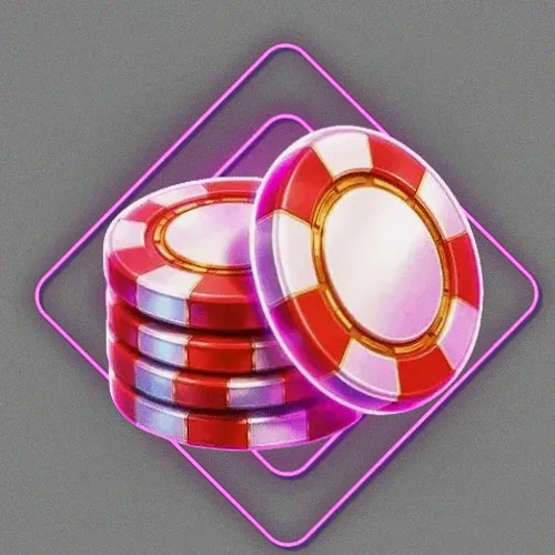 Poker table with cards