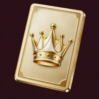 Crowned casino card — Spinobon