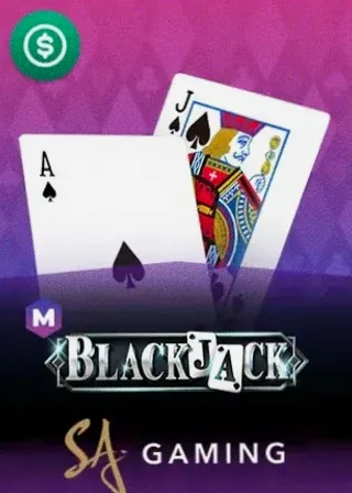 M Blackjack live game cover